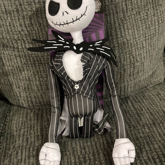 2023 Jack and Sally 2ft plush dolls Nightmare Before Christmas - Picture 4 of 5
